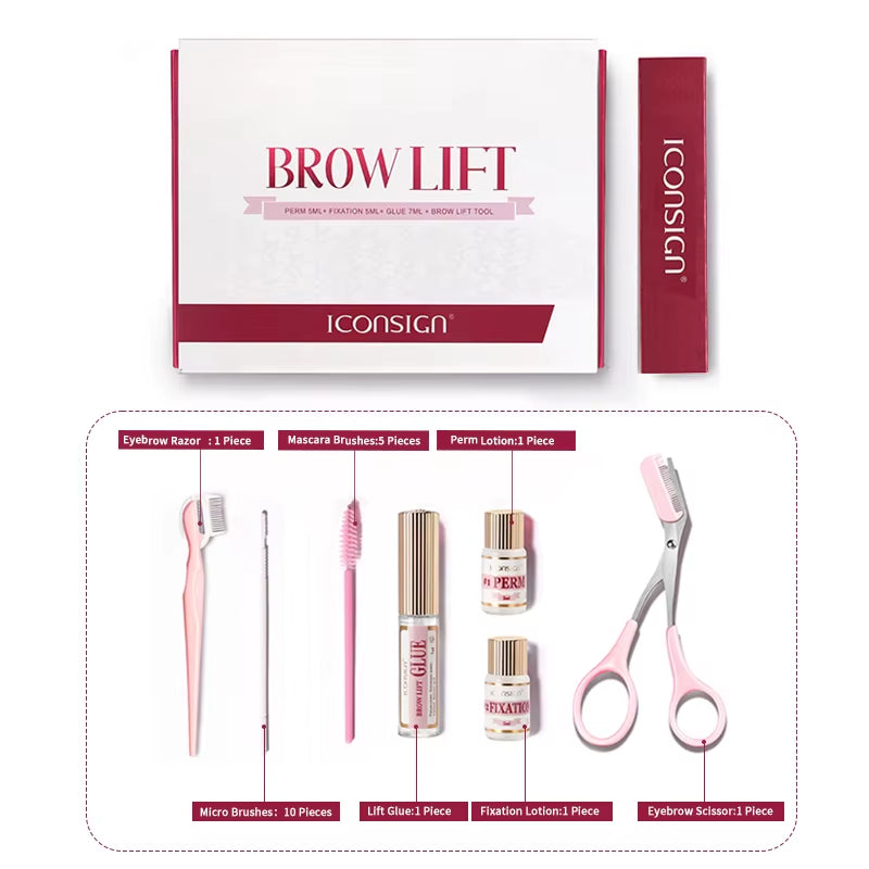 New DIY Brow Perm Eyebrow Lift 45-60 Days  Professional Brow Lifting Brow Perming Set Brow Beauty Makeup Tool Home Use