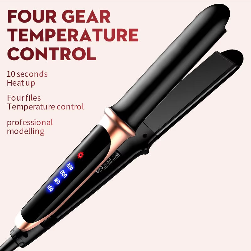 Flat Iron Hair Straightener 2 in 1 Professional Hair Straightener Hair Iron Curling Straightening Irons