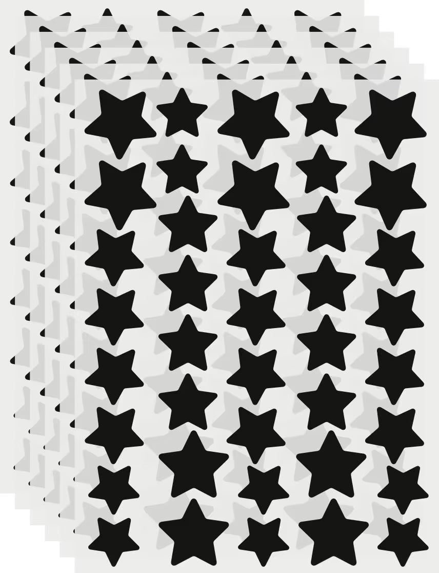 Pieces of Multi-Color Star Acne Patches, Facial Acne Patches, Concealer Acne Patches, and Pimples Patches, Ultra-Thin.