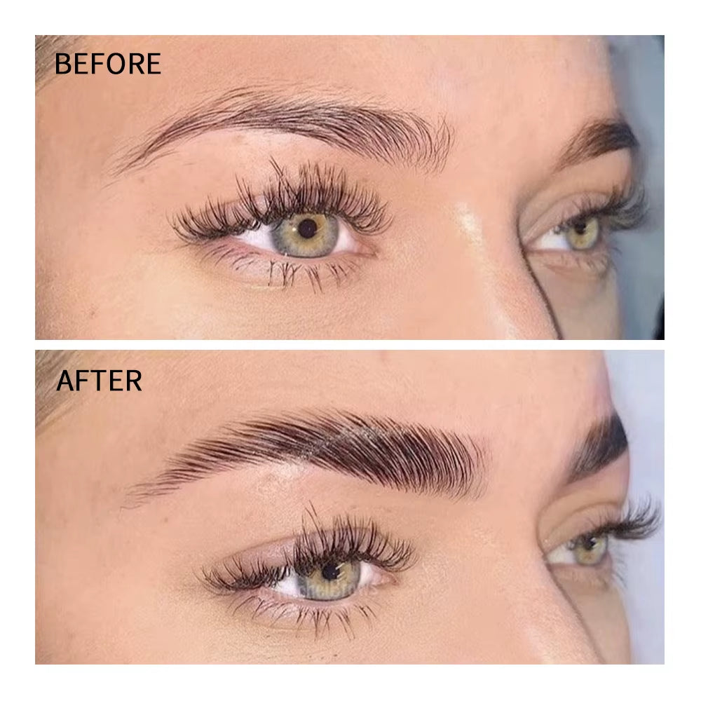 Brow Lamination Kit Semi-Permanent Lash & Brow Fixation Lash Perming Set for Eyelashes Brow Lift Perm Fixation Tube Set Makeup