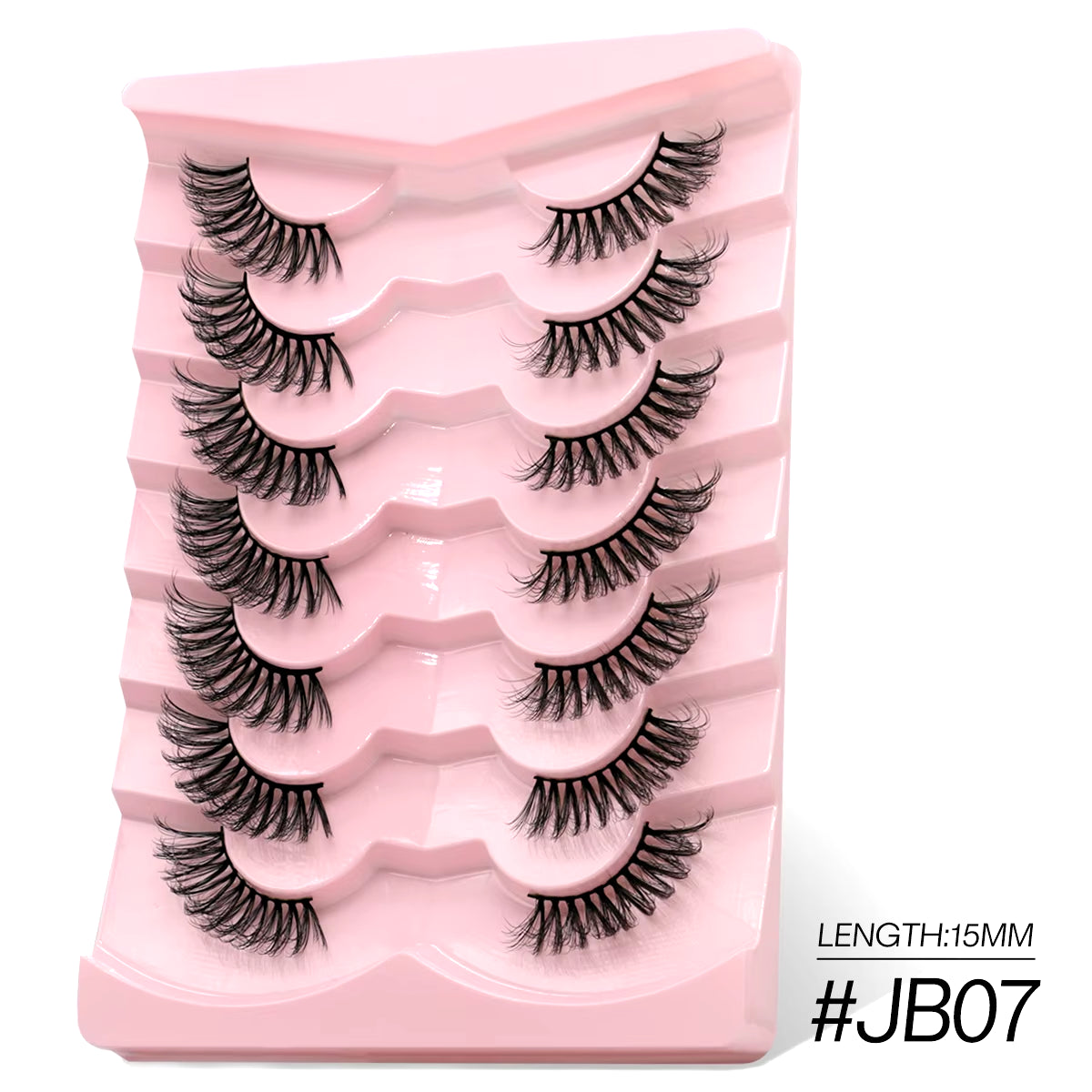 New Natural Manga Lashes Soft False Eyelashes Look like Mink False Eyelashes Wispy Manga Eyelashes Extension Makeup