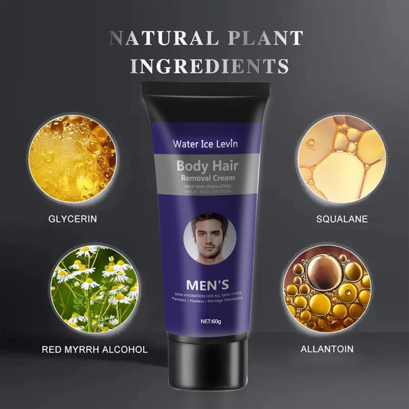 Hair Removal Cream Permanent Epilator Cream Intimate Areas Health Painless Hair Remover Growth Inhibitor for Men Body Care