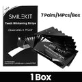 14Pcs/Box Teeth Whitening Strip Charcoal Teeth Whitening Strips Remove Coffee Tea Stains Tooth Whitening Kit Dental Bleaching